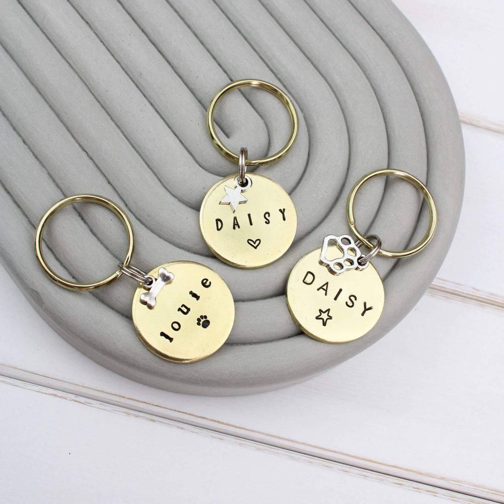 Brass Dog Tag Letters And Links