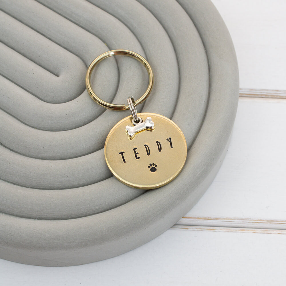 Brass Dog Tag Letters And Links