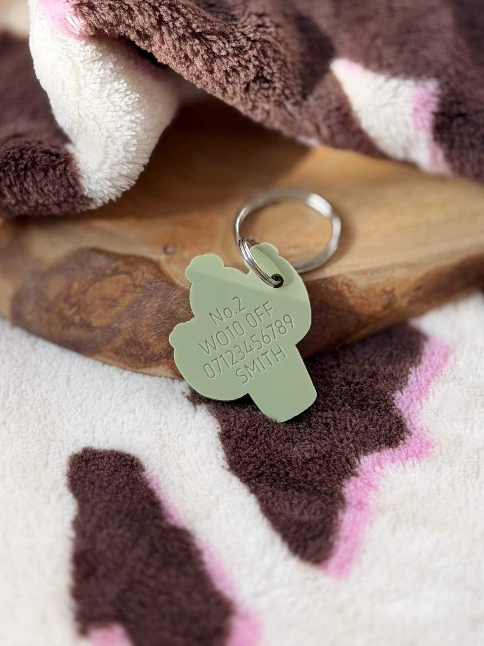 Cactus Shape Pet ID Tag - Image 2