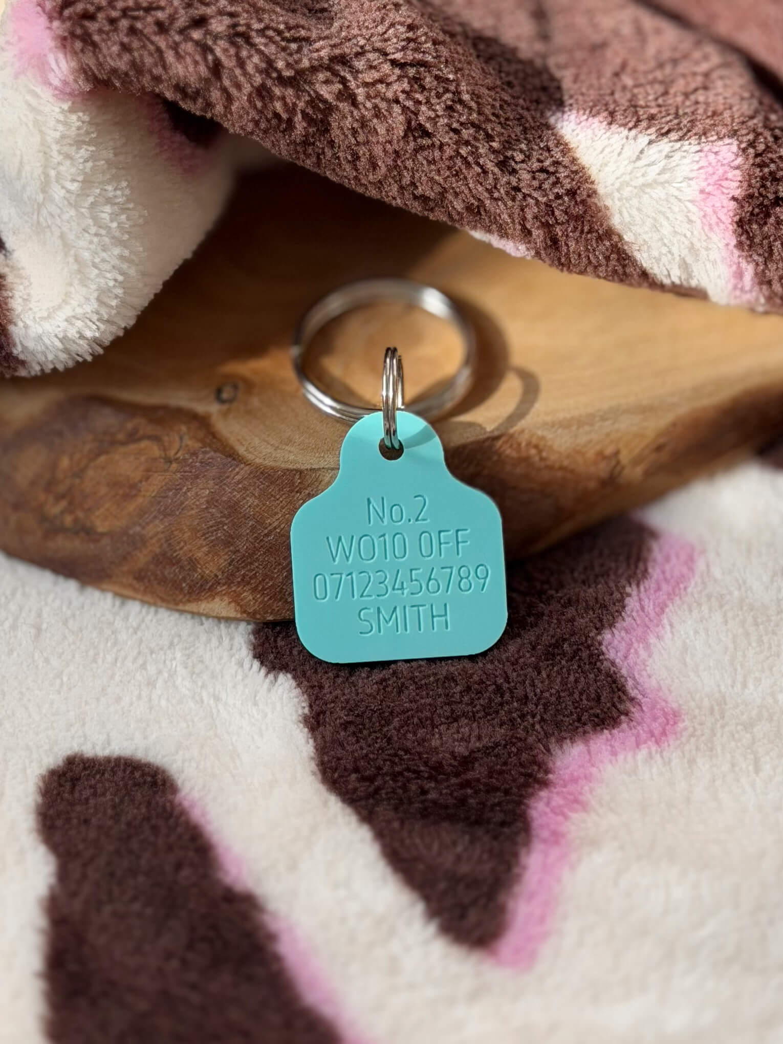 Cattle Tag Shape Pet ID Tag - Image 2
