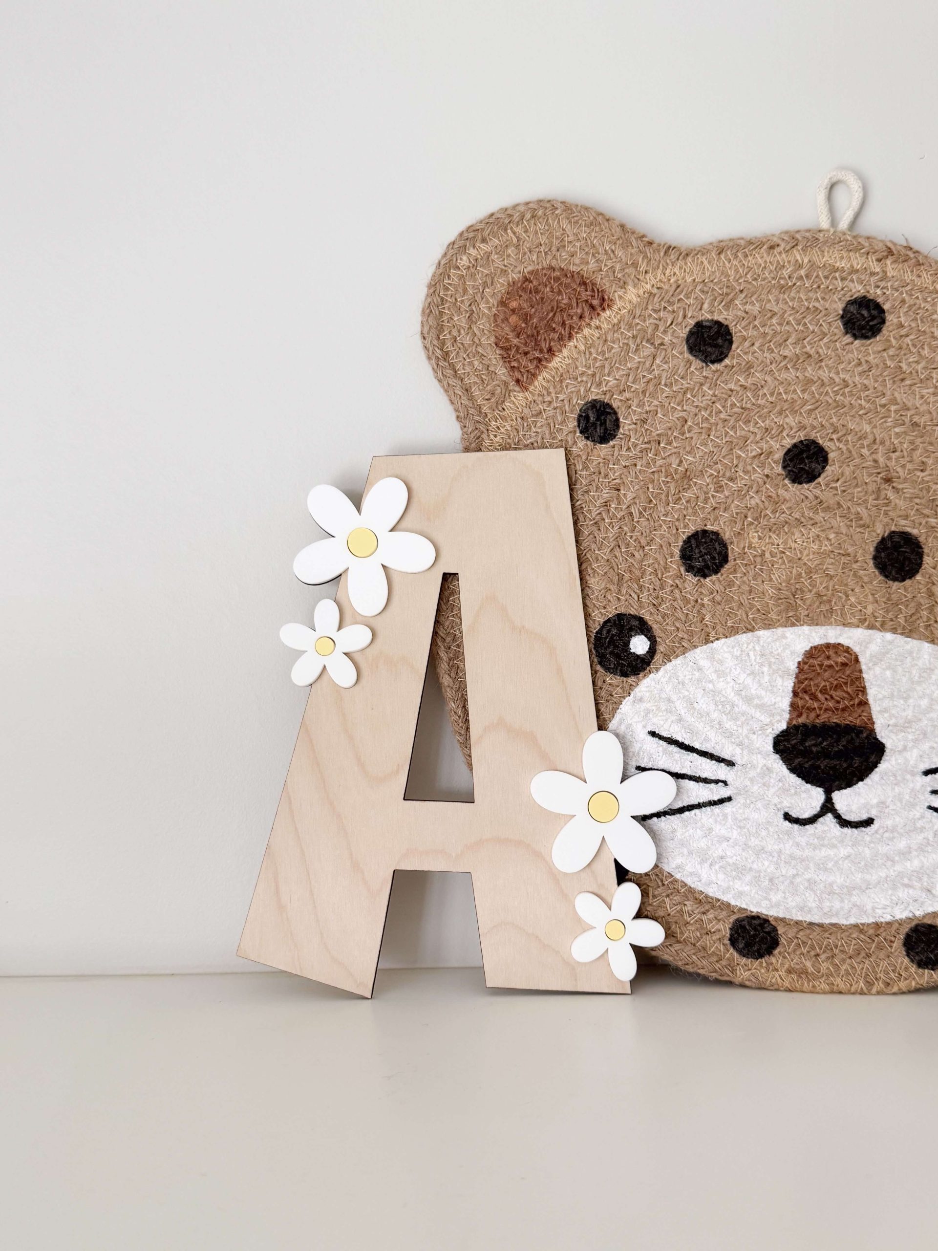 Floral Initial Wall Art - Image 2