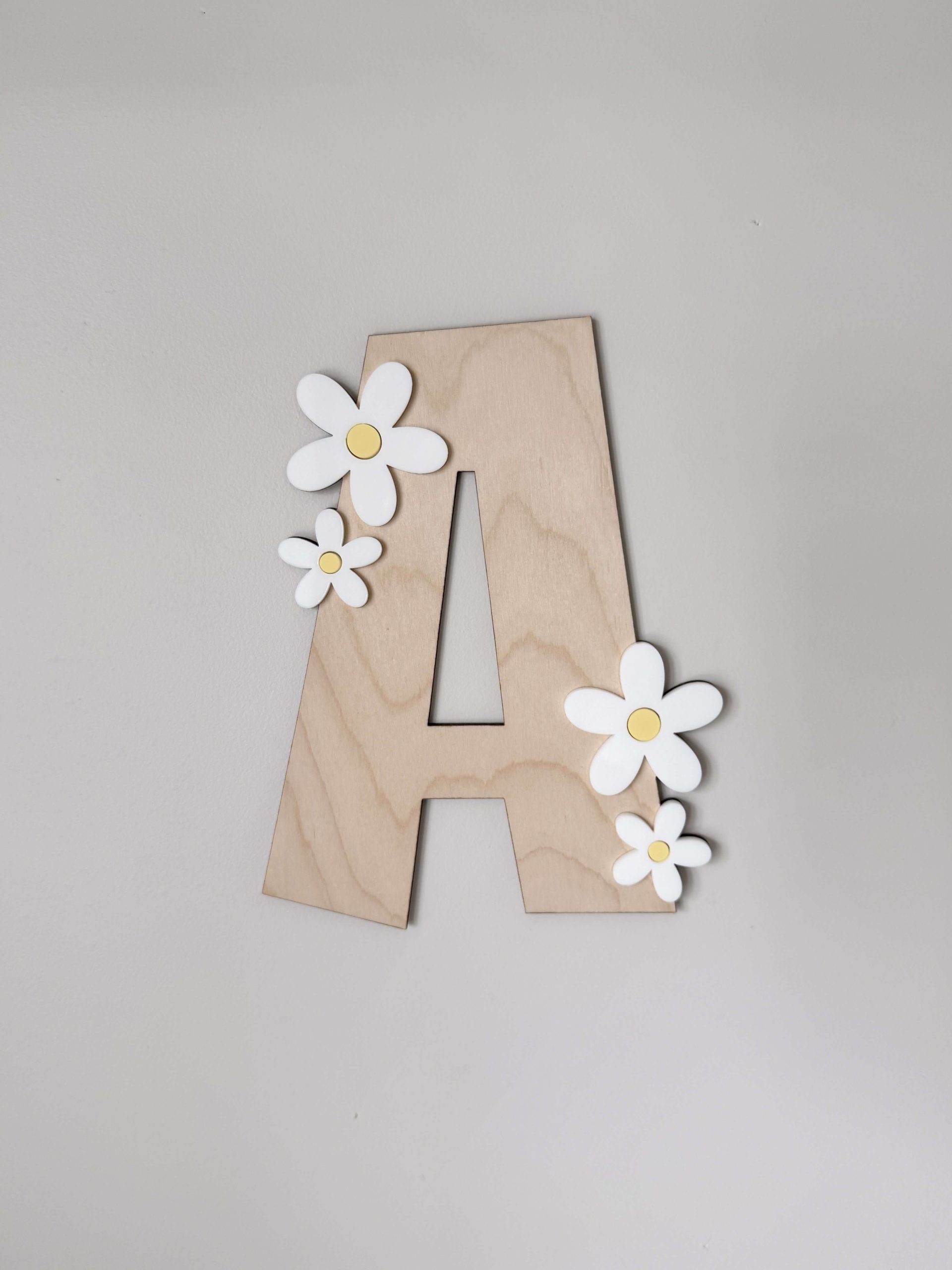 Floral Initial Wall Art - Image 4